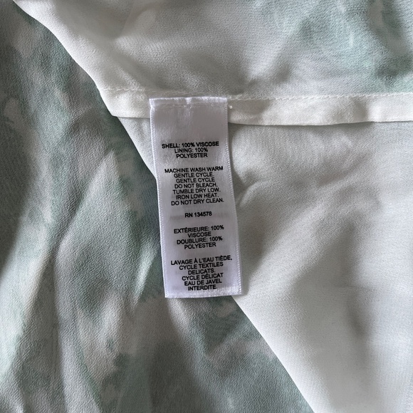 Vineyard Vines Tropical Toile green midi dress M - Picture 10 of 10